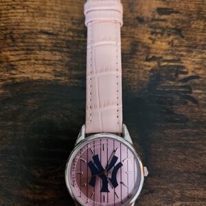 Game Day Yankees Pink Pinstripe Watch